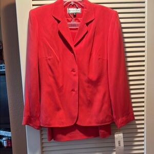 Travis Ayers Red Tailored Blazer
